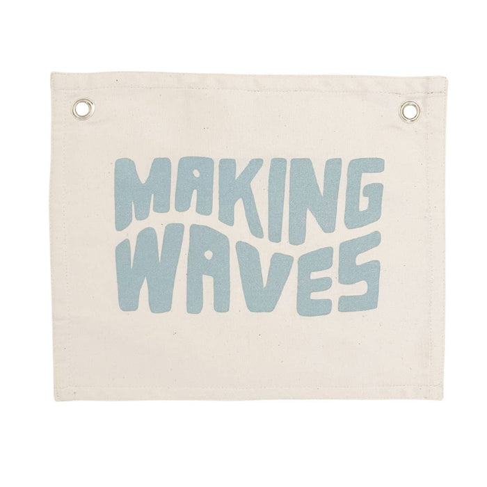 Making Waves Canvas Banner