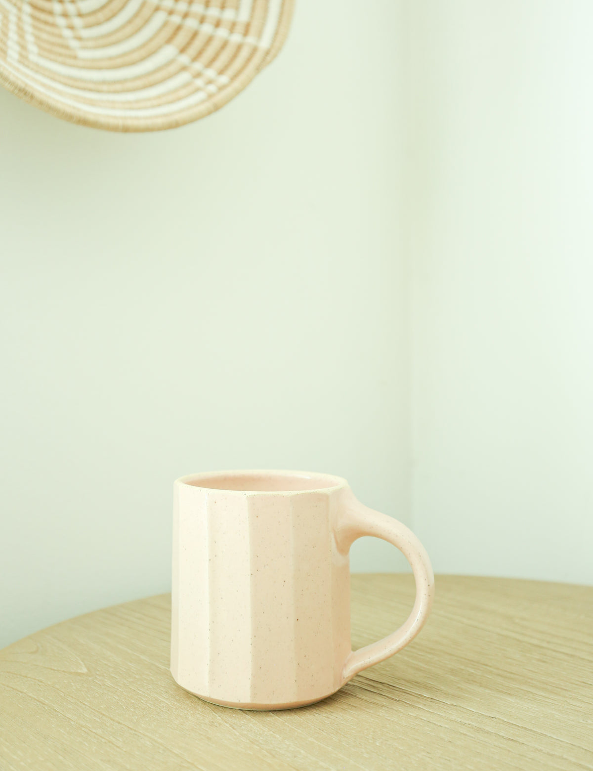 Faceted Mug in Prickly Pear