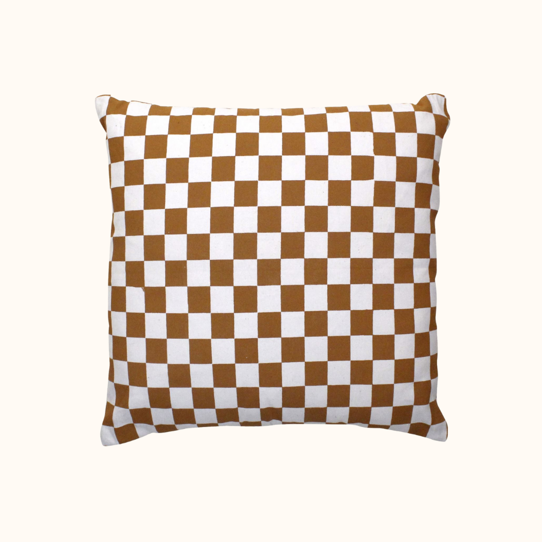 Pillow Cover in Checkers