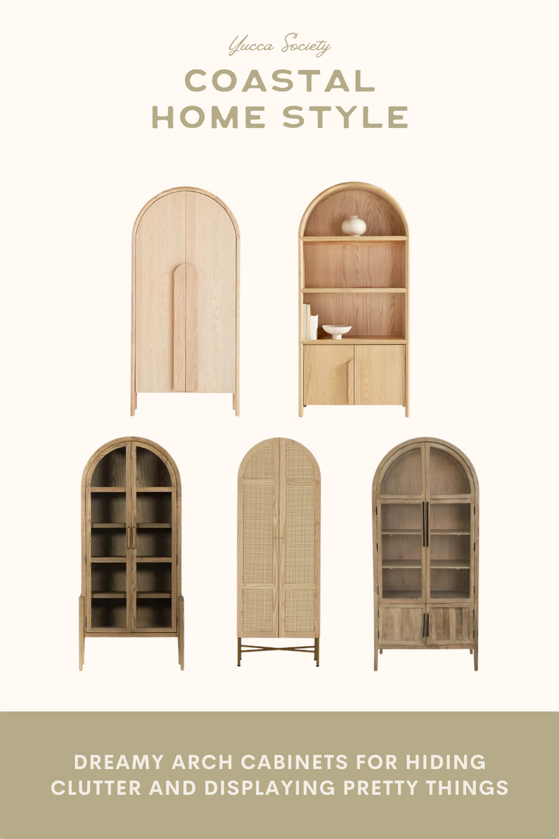 Our Favorite Arch Cabinets for Aesthetic Storage