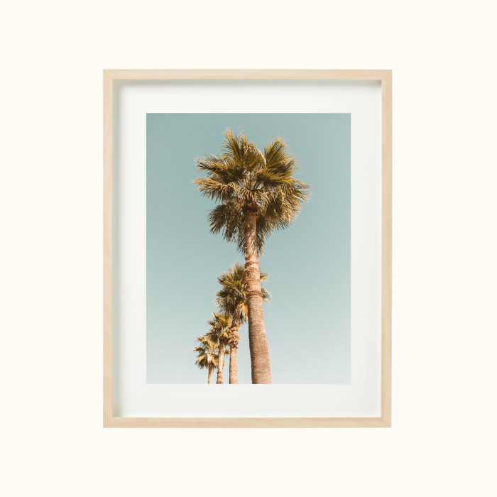 Palm Tree Party Art Print