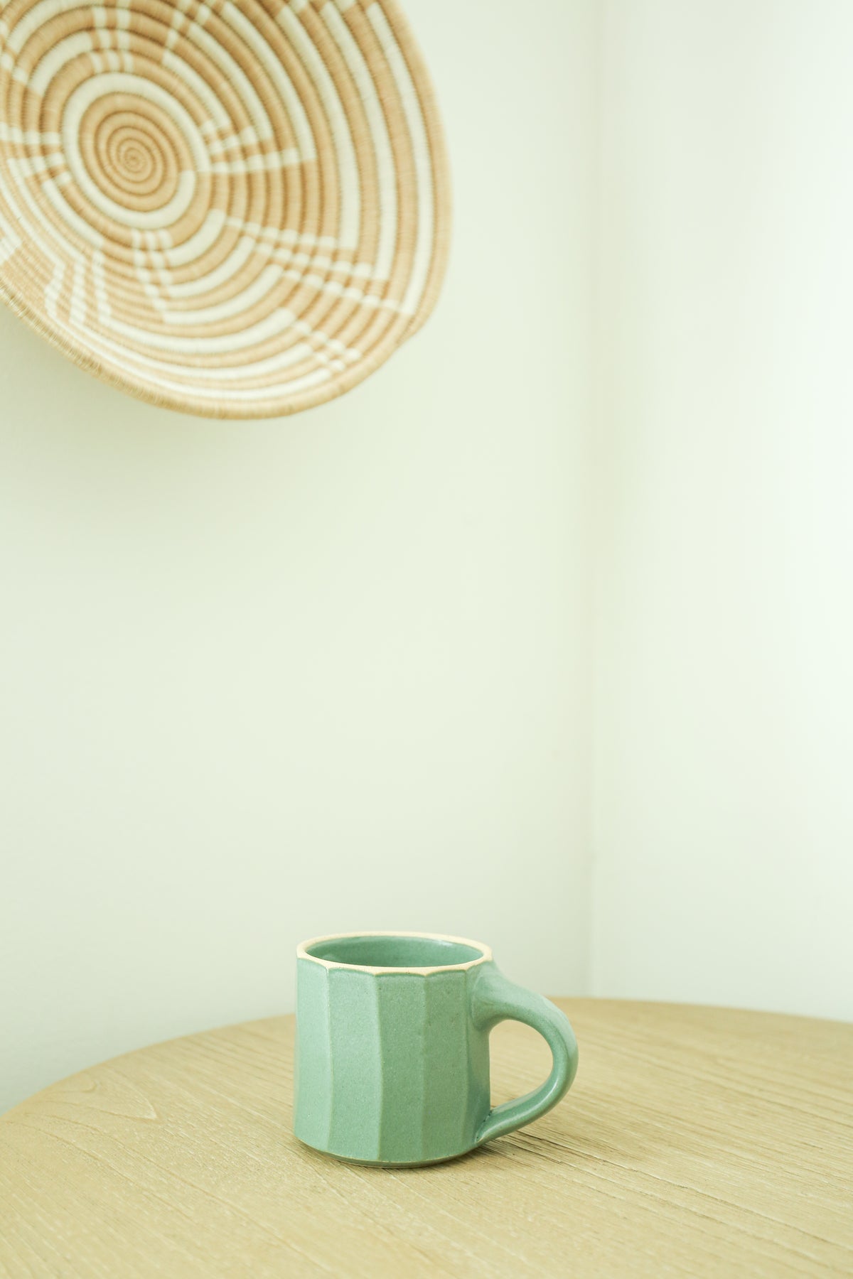 Faceted Mug in Agave