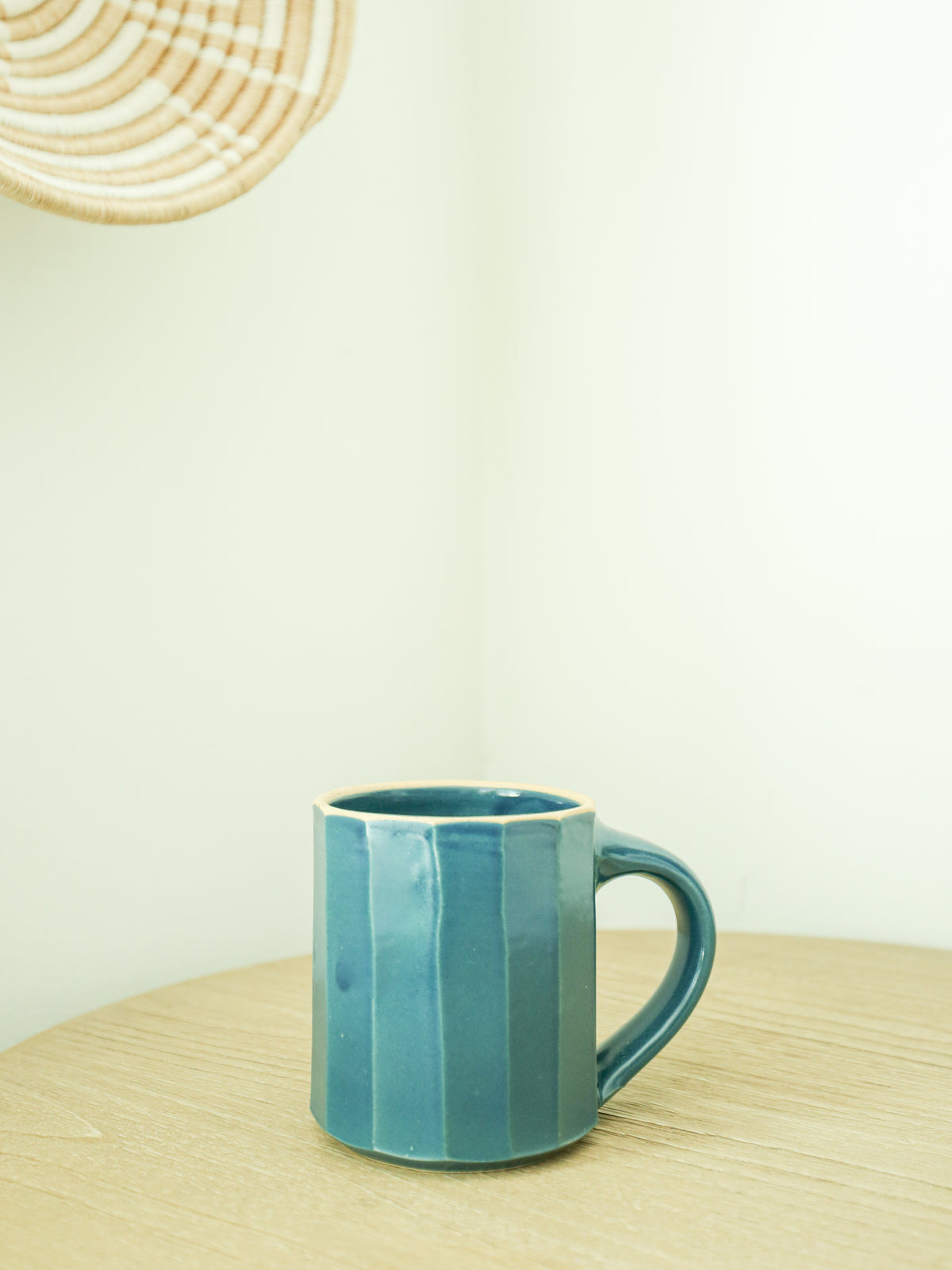 Faceted Mug in Laguna