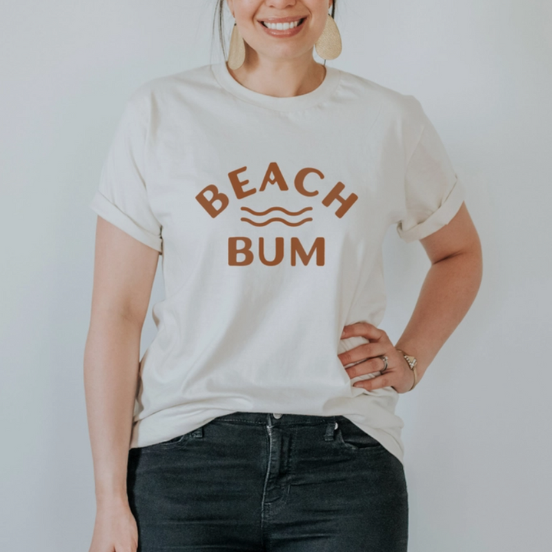 Beach Bum Adult Tee
