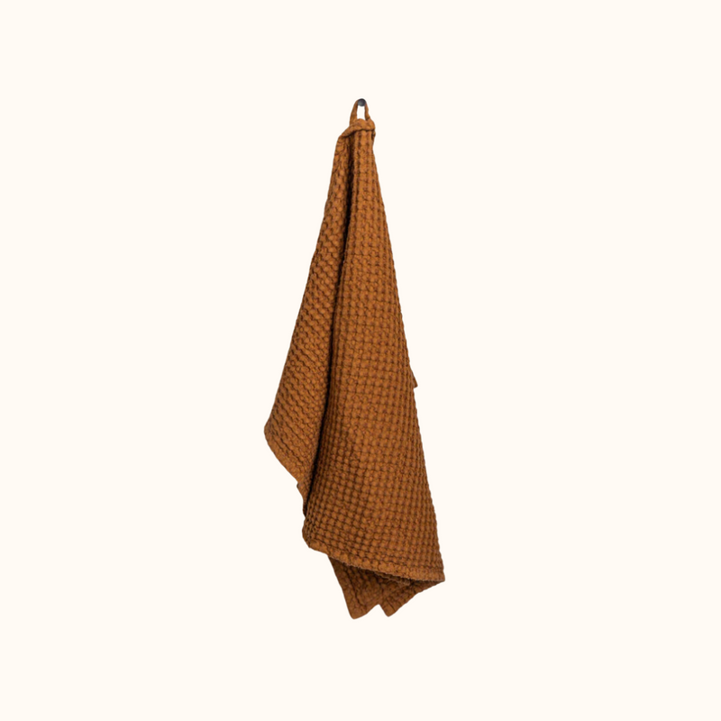 Waffle Hand Towel in Canyon