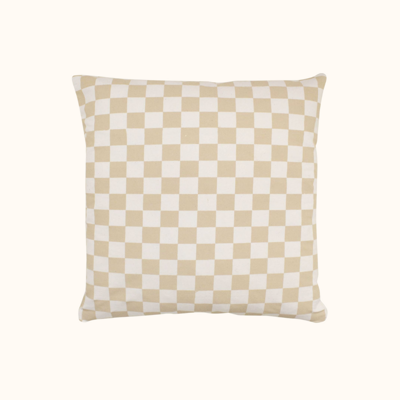 Checkered Throw Pillow Cover