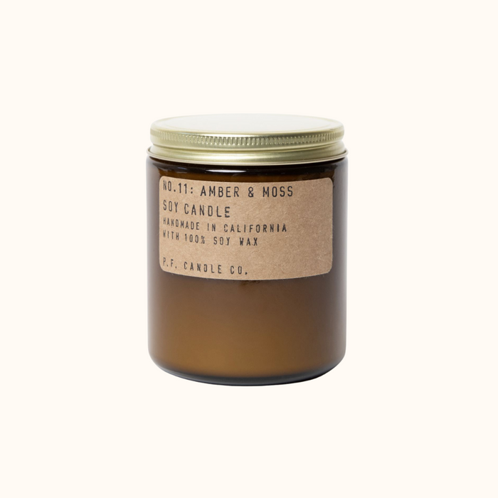 Amber and Moss Candle
